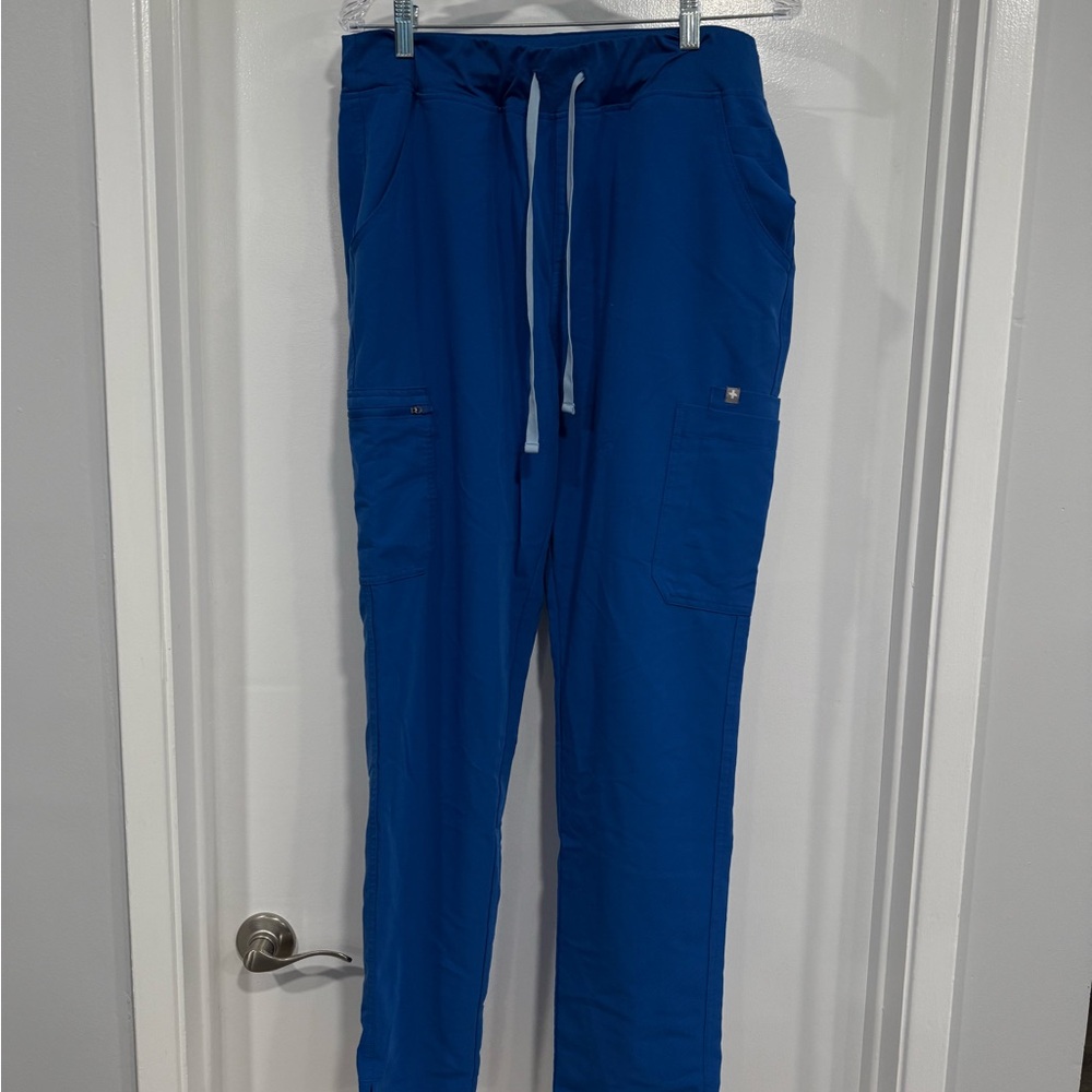 FIGS HIGH WAISTED YOLA SKINNY SCRUB PANTS
